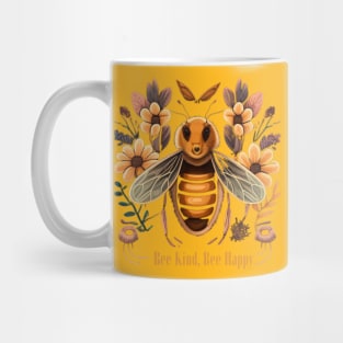 Bee Kind, Bee Happy Mug